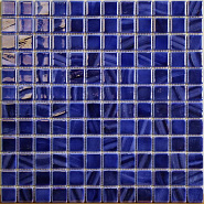 Мозаика стеклянная однотонная Titanium 734 25x25 Vidrepur