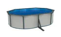 Бассейн PoolMagic White 6,1x3,6x1,3 м с лестницей