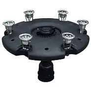 Плавающий фонтан Pondtech FJ 700 с белой led подсветкой