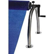 Опора фланцевая двойная штанги ролика Flexinox 2шт