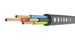 Кабель подводный H07RN-F 4x4,0mm²