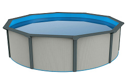 Бассейн Starmatix Grey 3,6х1,3 м Premium
